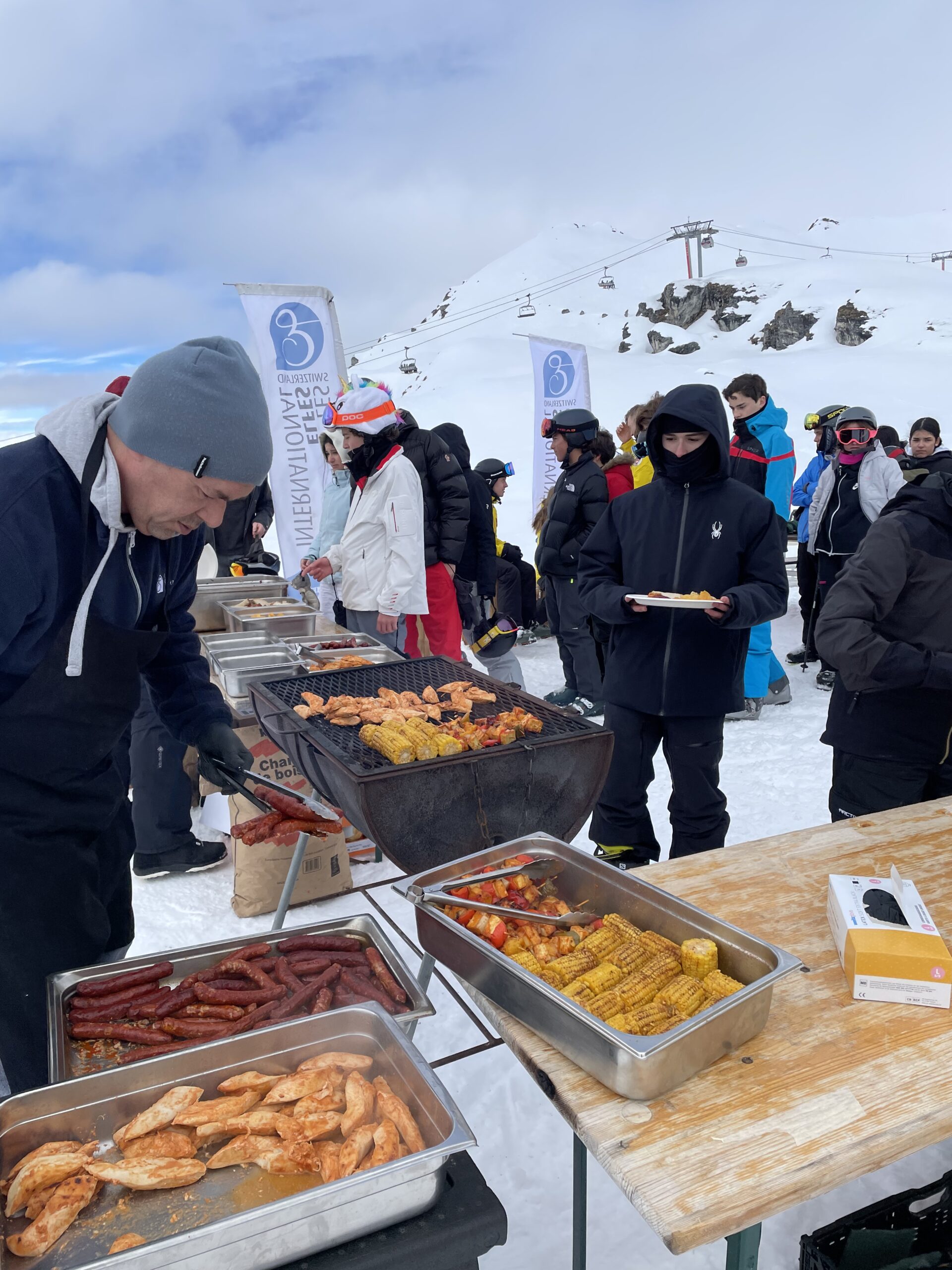 Food Served at Les Elfes Summer Camp