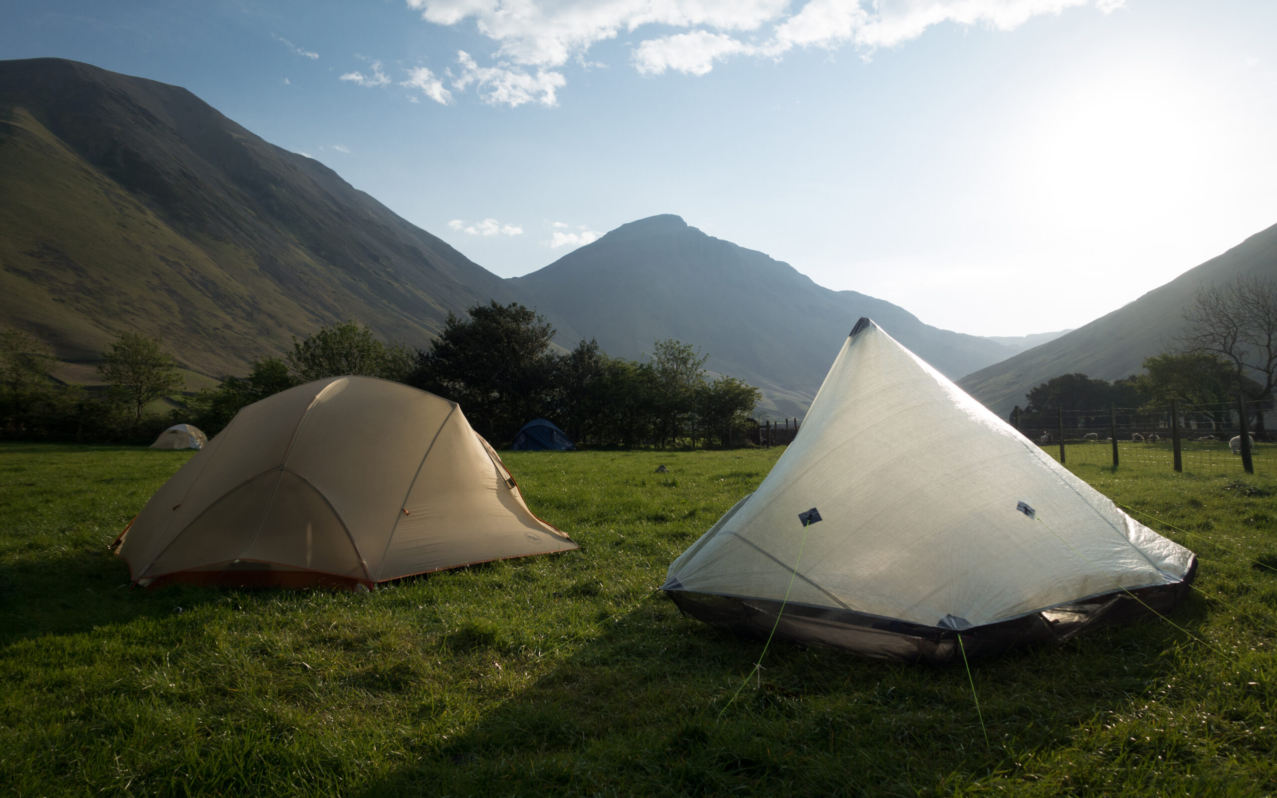 Tent in the Mountains