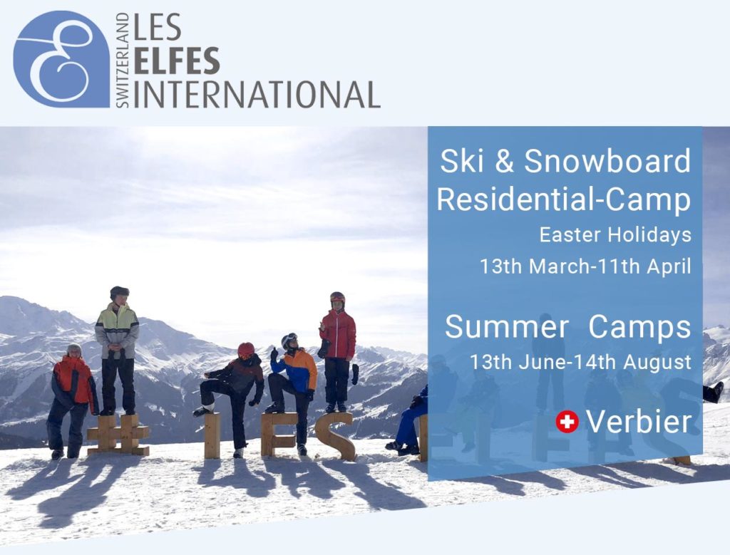Verbier İsviçre'de Les Elfes Yaz, Kış, Sonbahar, Bahar kampları
