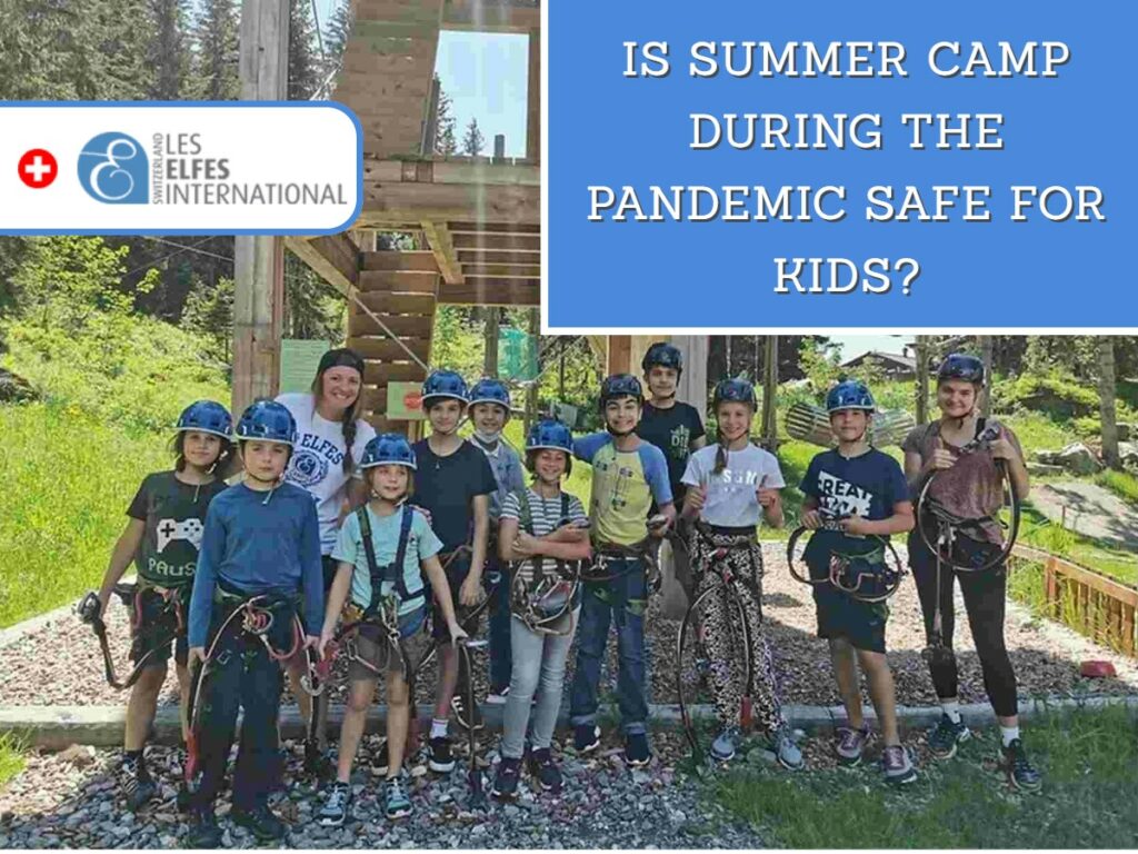 ¿Es seguro para los niños el campamento de verano durante la pandemia?