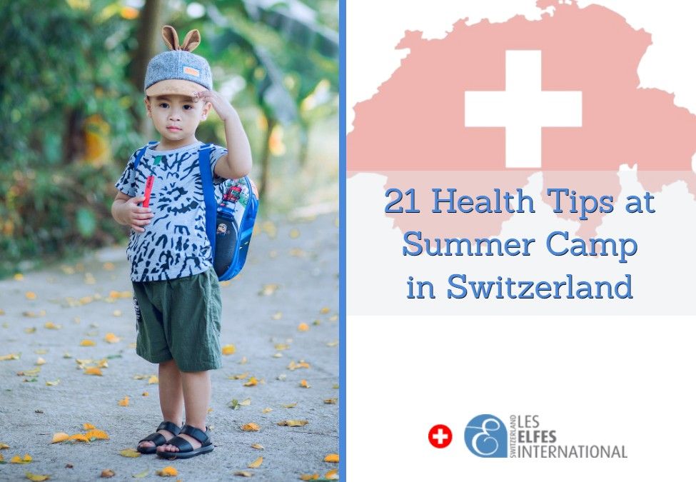 21 consigli per la salute al campo estivo in Svizzera