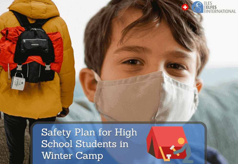 Plano de segurança para alunos do ensino médio no acampamento de inverno