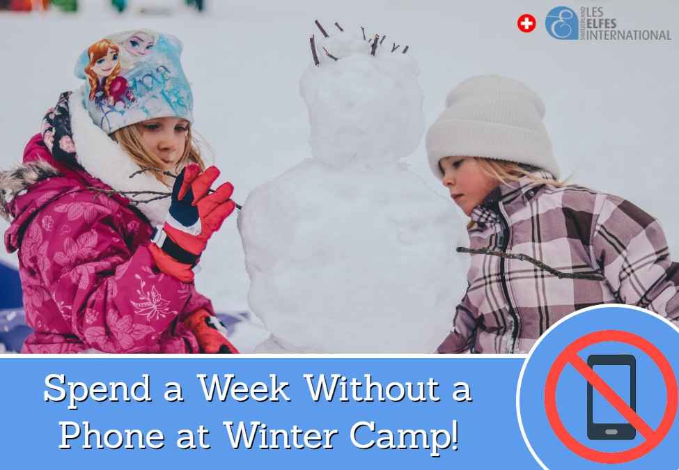 Passe uma semana sem telefone no acampamento de inverno