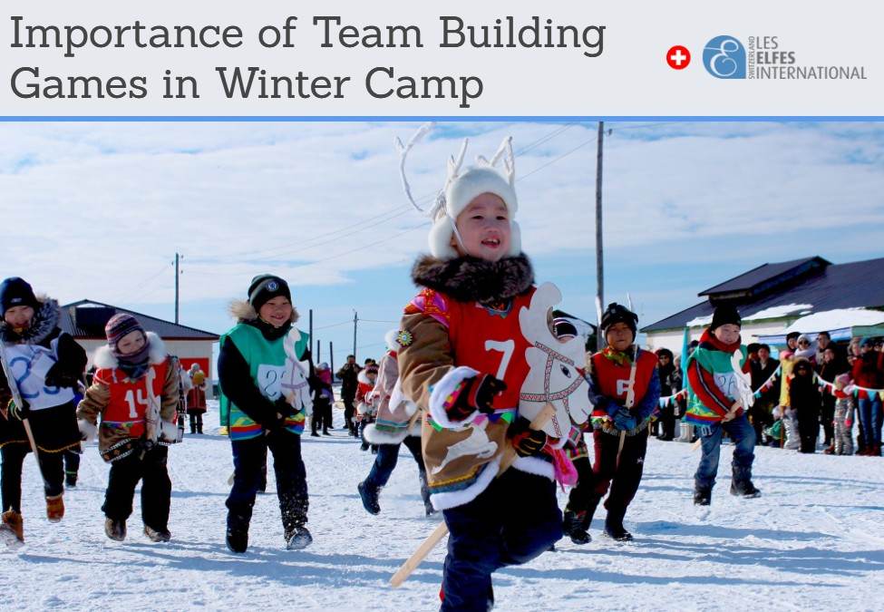 Importanza dei giochi di team building nel campo invernale